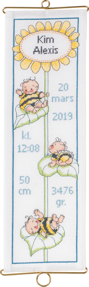 Kit de broderie Kim avec B5188/14 14 x 45 cm