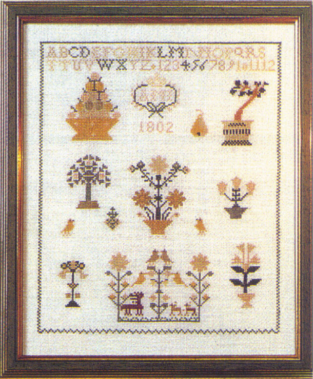 Kit de broderie Altes land 1802 20 x 25 cm