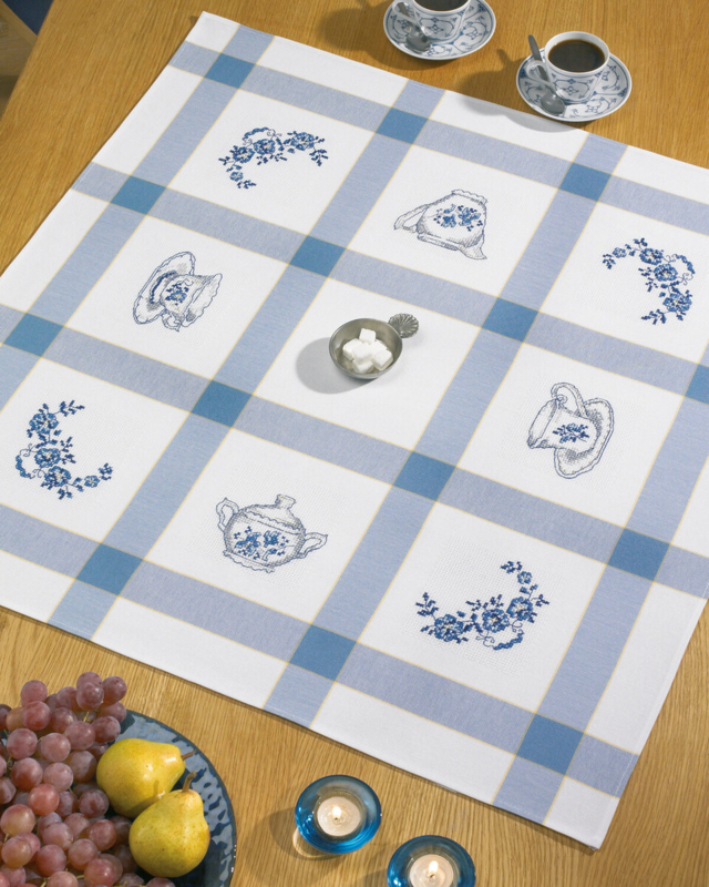 Kit de Broderie Motif de Cuisine 85 x 85 cm