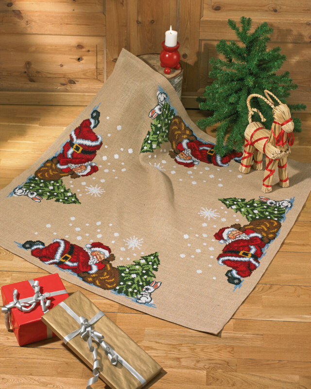 Kit de broderie Le lutin dort 115 x 115 cm