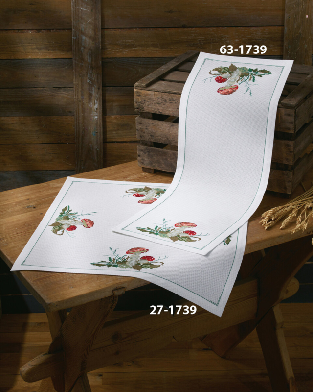 Kit de Broderie Amanite 28 x 77 cm