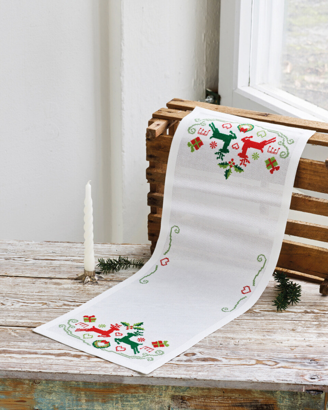 Kit de Broderie Renne 28 x 76 cm