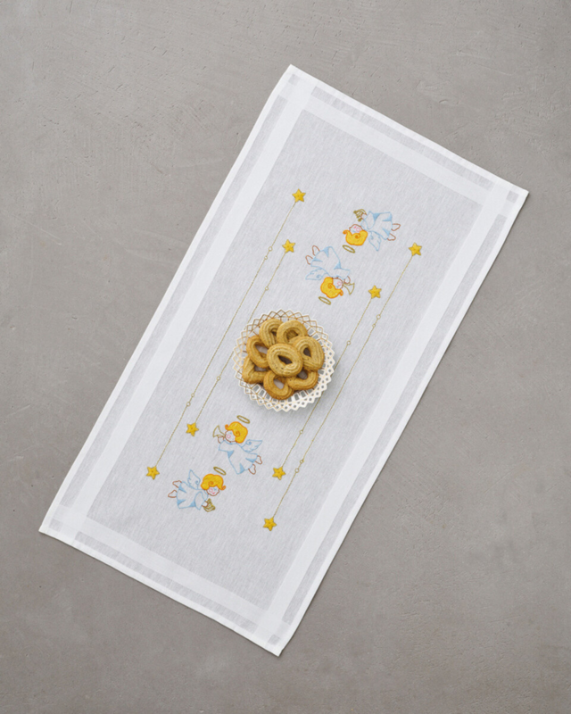 Kit de broderie Anges 40x80 cm