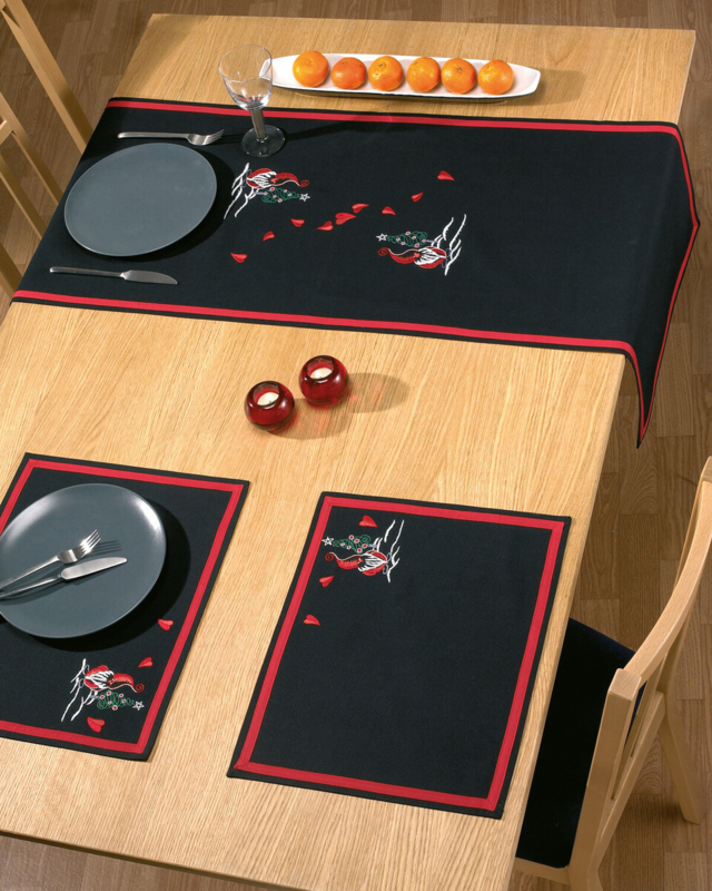 Kit de Broderie Lutin avec Sapin 44 x 148 avec 7511/30