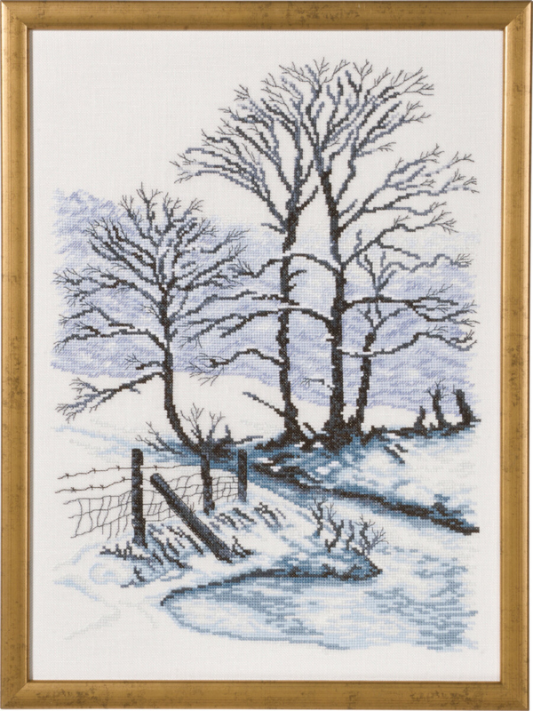 Kit de Broderie Hiver R5350 34 x 47 cm