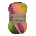 Viking Snorre Naturgarn 644 Multi jaune/vert