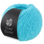 Lana Grossa Cosy Socks 23 Turquoise
