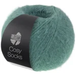 Lana Grossa Cosy Socks 06 Vert sauge