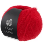 Lana Grossa Cosy Socks 17 Rouge