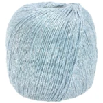 Lana Grossa Brillino 22 Bleu clair/Argent