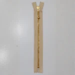 YKK Fermeture Éclair, Laiton, 4 mm 572 Sable
