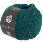 Lana Grossa Cool Merino 45 Bleu pétrole