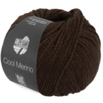 Lana Grossa Cool Merino 44 Gris brun foncé