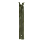 Cose Fermeture Éclair Spirale, 4 mm (14-50 cm) 663 Vert armée