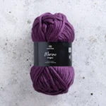 Svarta Fåret Merino Mega 02 Cassis écrasé