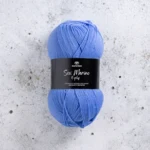 Svarta Fåret Sox Merino 4 ply 03 Bleu studio