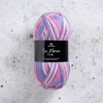 Svarta Fåret Sox Merino 4 ply 08 Pop bubble-gum