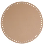 Go Handmade Fond Rond: Abricot, 25 cm
