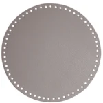 Go Handmade Fond Rond: Beige, 25 cm
