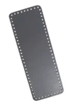 Go Handmade Fond Allongé 36x13 cm, Gris