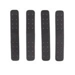 Go Handmade Sangle de fixation 12 x 2 cm, Noir