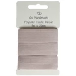 Go Handmade Bande Élastique: 3 m x 20 mm, Champignon
