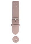 Go Handmade Fermoir avec bouton-pression: Beige/argent
