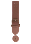 Go Handmade Fermoir avec bouton-pression: Brun/bronze