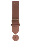 Go Handmade Fermoir avec bouton-pression: Brun/bronze