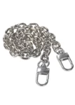 Go Handmade Chaîne en Métal (47 et 57 cm): Argent, 47 cm
