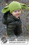 Children 37-23 Green Ears by DROPS Design — 3