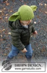 Children 37-23 Green Ears by DROPS Design — 5
