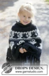 50-37 Spooky Season Poncho by DROPS Design — 3
