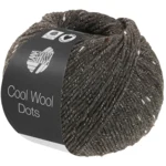 Lana Grossa Cool Wool Dots 10 Gris foncé