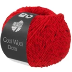 Lana Grossa Cool Wool Dots 05 Rouge