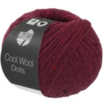 Lana Grossa Cool Wool Dots 04 Bourgogne