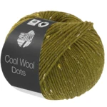 Lana Grossa Cool Wool Dots 07 Vert olive