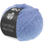 Lana Grossa Cool Wool Big Dots 101 Bleu clair