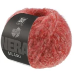 Lana Grossa Milano 14 Rouge clair chiné