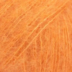 DROPS BRUSHED Alpaca Silk 29 Mandarine (Uni colour)
