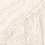 DROPS BRUSHED Alpaca Silk 01 Nature (Uni colour)