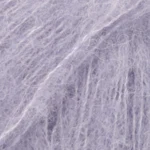 DROPS BRUSHED Alpaca Silk 17 Lavande clair (Uni colour)
