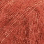 DROPS BRUSHED Alpaca Silk 24 Rouille (Uni colour)
