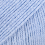 DROPS Fabel Uni Colour 117 Bleu clair