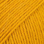 DROPS Fabel Uni Colour 111 Jaune moutarde