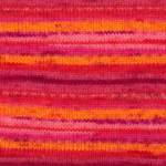 DROPS Fabel Print 310 Coucher de soleil