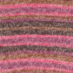 DROPS Fabel Long Print 655 Bois de rose