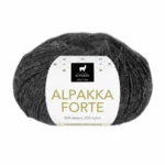 Du Store Alpakka Forte 710 Gris-noir chiné