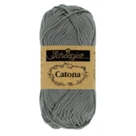 Scheepjes Catona 242 Metal Grey