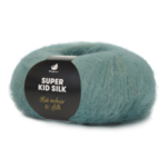 Mayflower Super Kid Silk 116 Vert irlandais poussiéreux